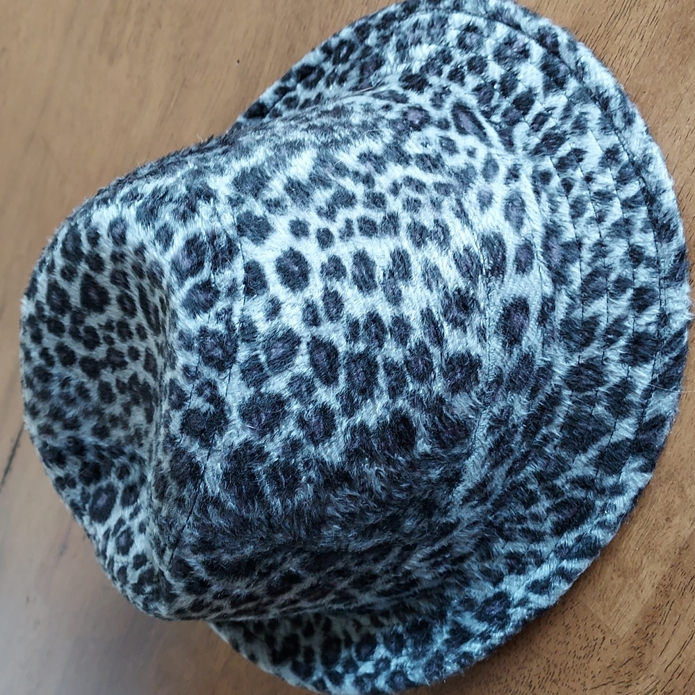 Leopard print hat
